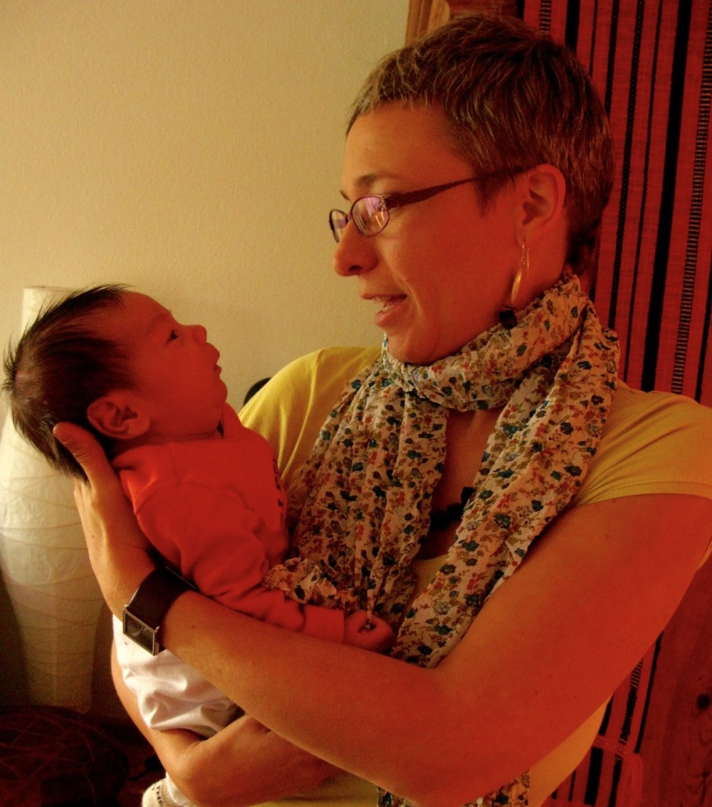 my midwife that paid house visits after birth